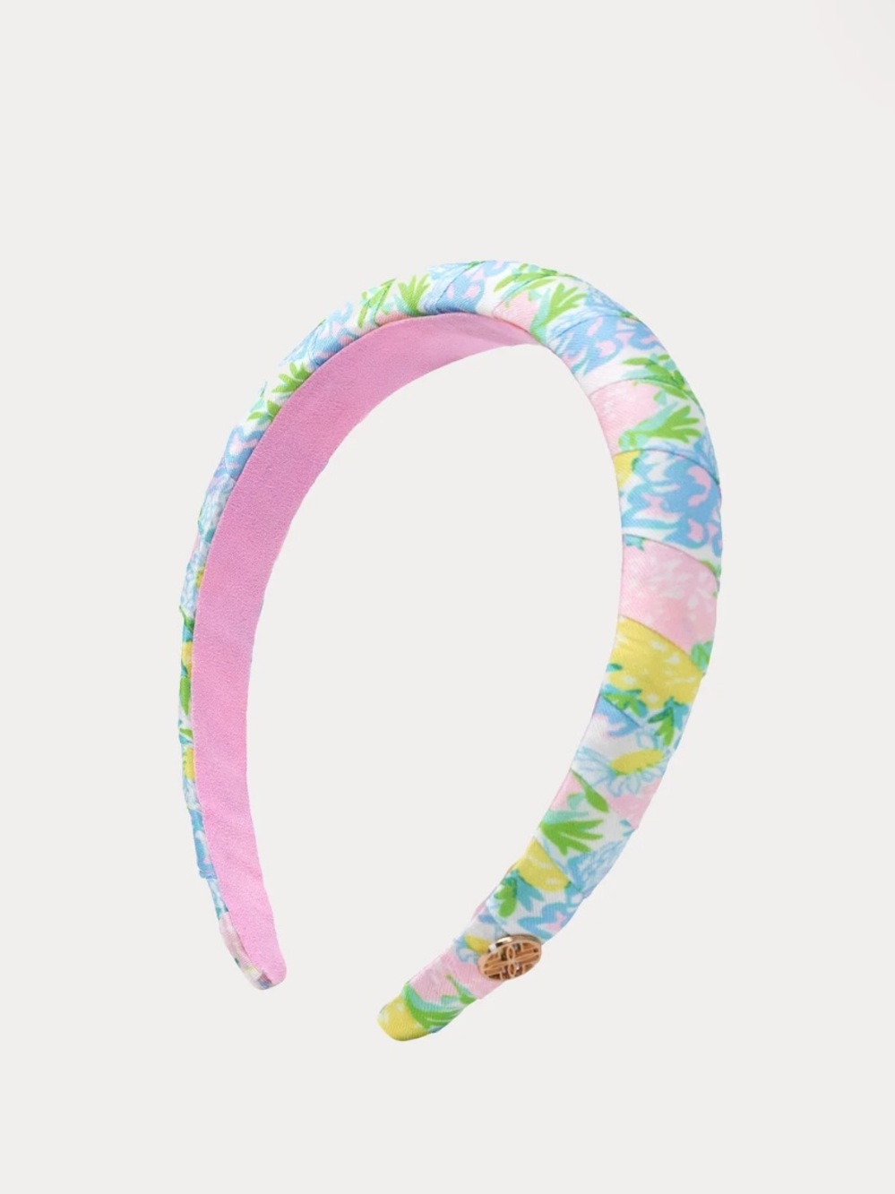 Lilly Pulitzer Wrapped Headband in Multi Lilly Garden Home Print